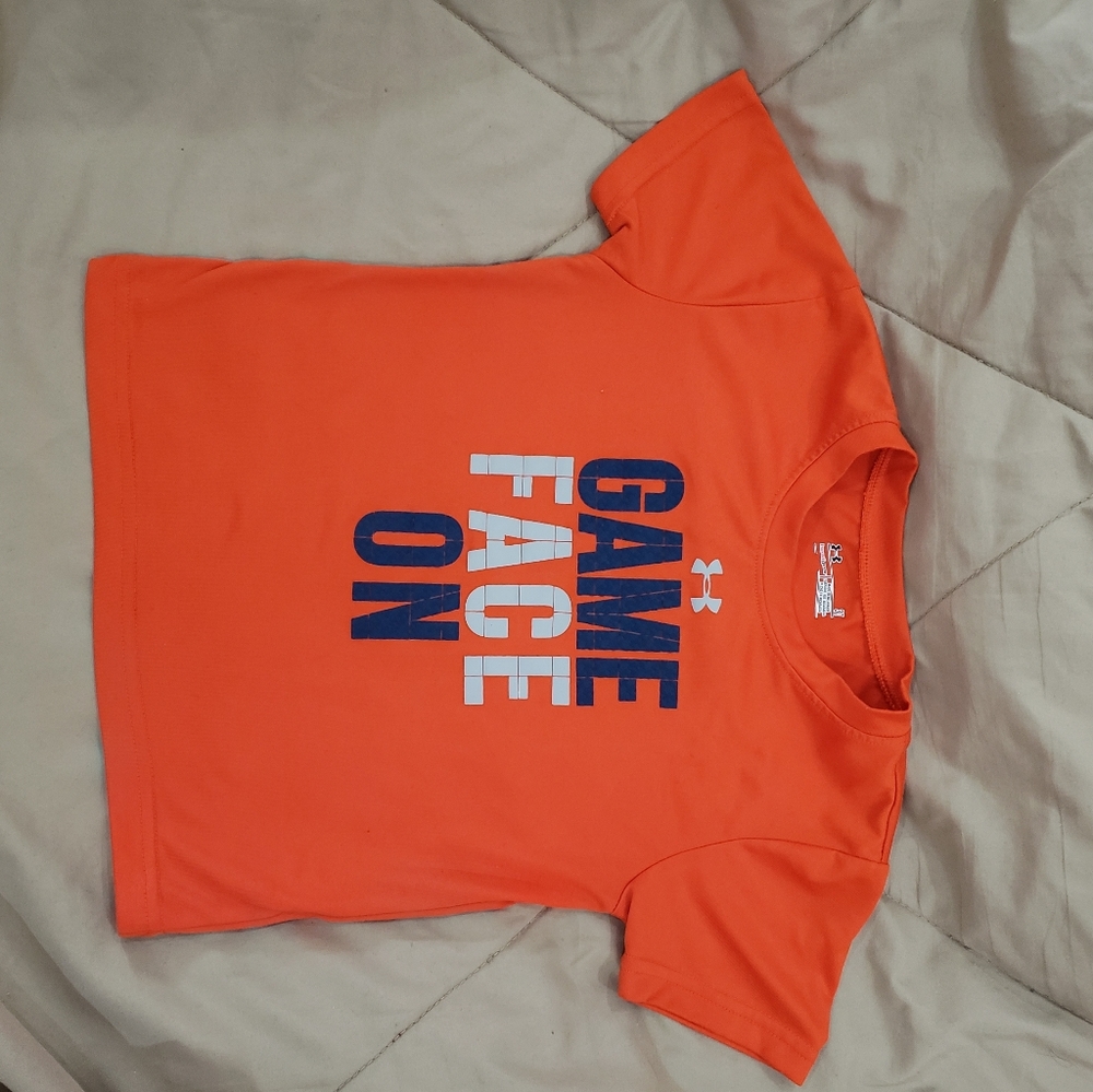 Boys under armour sports wear shirt